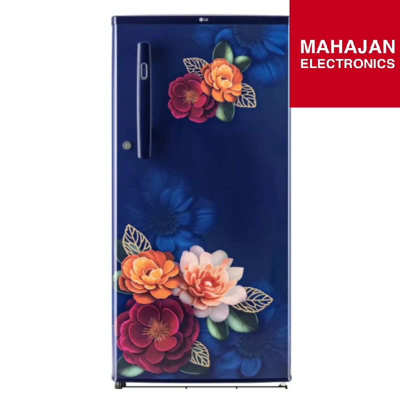 LG- GL-B199OBKD 185 L 3 Star Direct-Cool Single Door Refrigerator |Stabilizer Free Operation | Toughened Glass Shelves