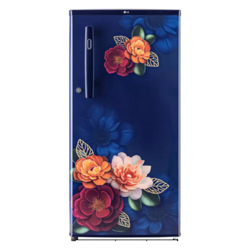 LG- GL-B199OBKD 185 L 3 Star Direct-Cool Single Door Refrigerator |Stabilizer Free Operation | Toughened Glass Shelve