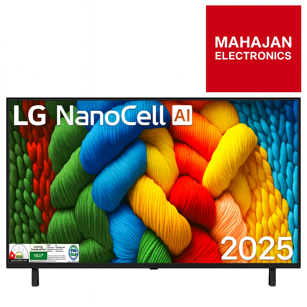 LG 43NANO83A6A NanoCell AI 109.22 cm (43 inch) 4K Ultra HD Smart WebOS TV with Dolby Atmos (2025 Model) Mahajan Electronics Online