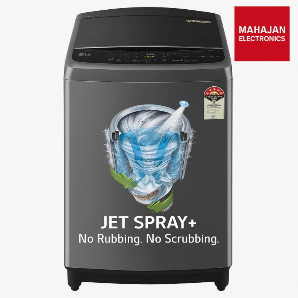 LG THD09NWM 9 Kg 5 Star Inverter Wi-Fi Fully-Automatic Top Loading Washing Machine - Mahajan Electronics Online