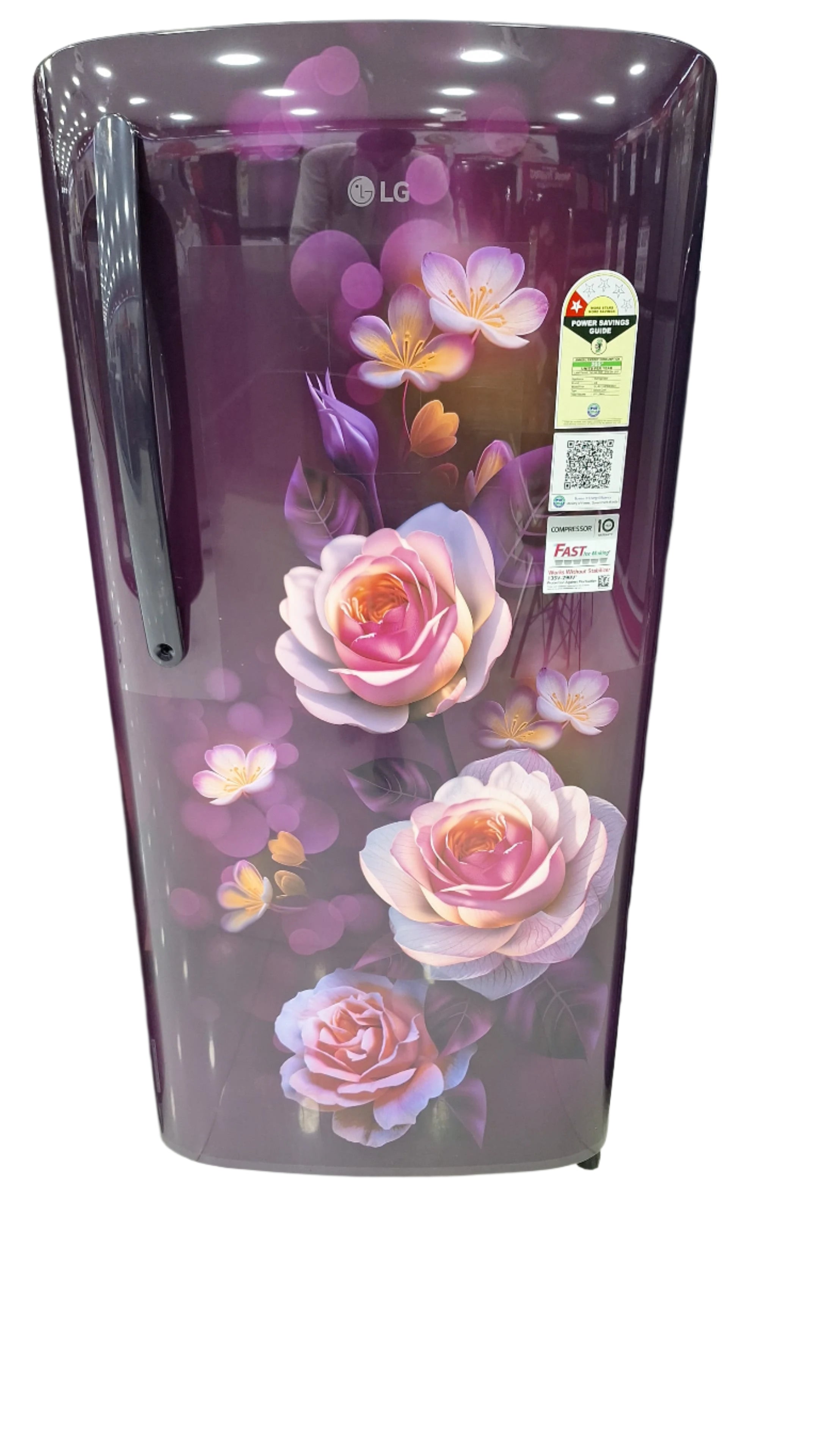 LG GL-B211HPBB, 201 Ltrs 3 Star Inverter Direct Cool Single Door Refrigerator Mahajan Eelctronics Online