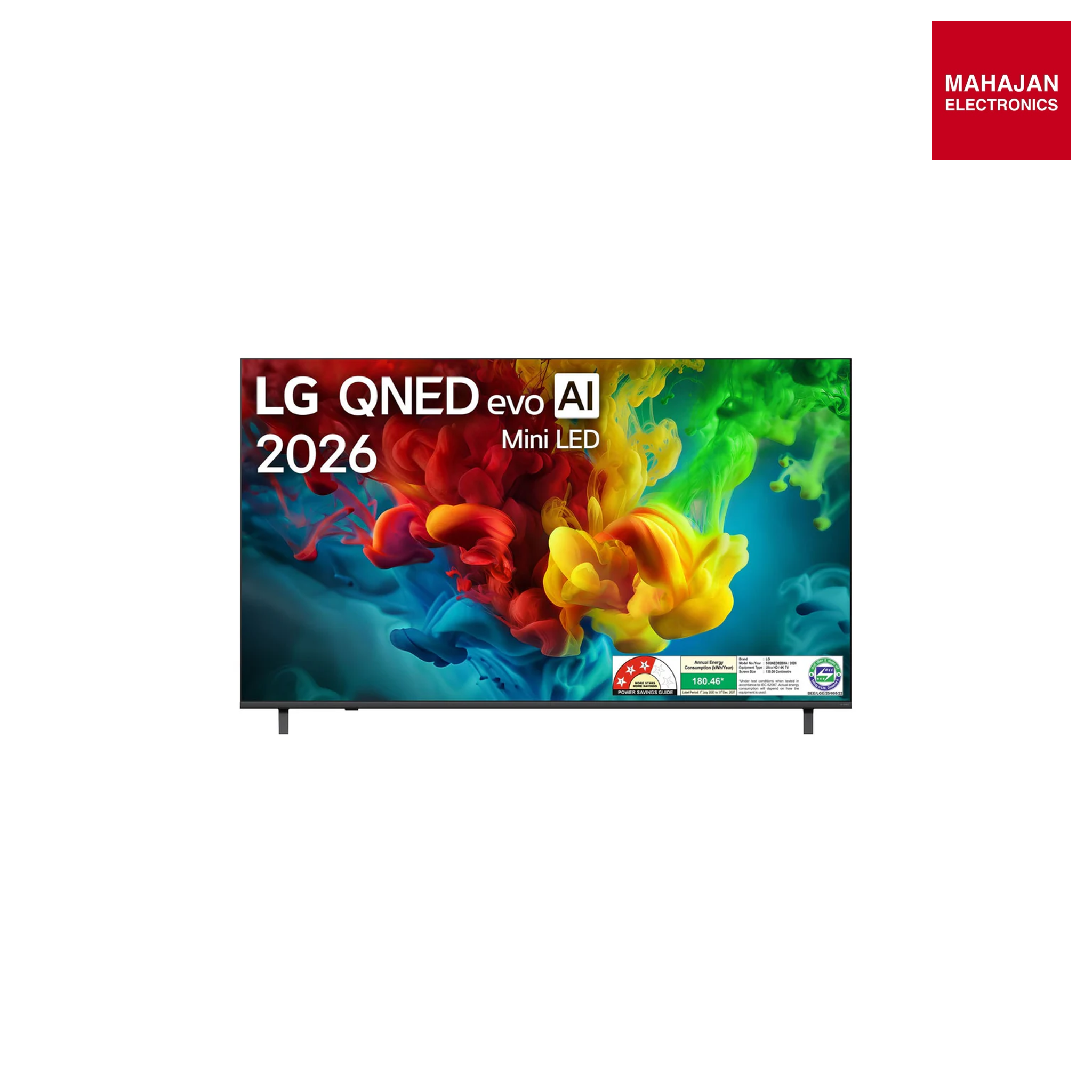 LG 55QNED82T6A 139.7 cm (55 inch) 4K QNED Smart TV, Black with Dolby Vision & Dolby Atmos Mahajan Electronics online