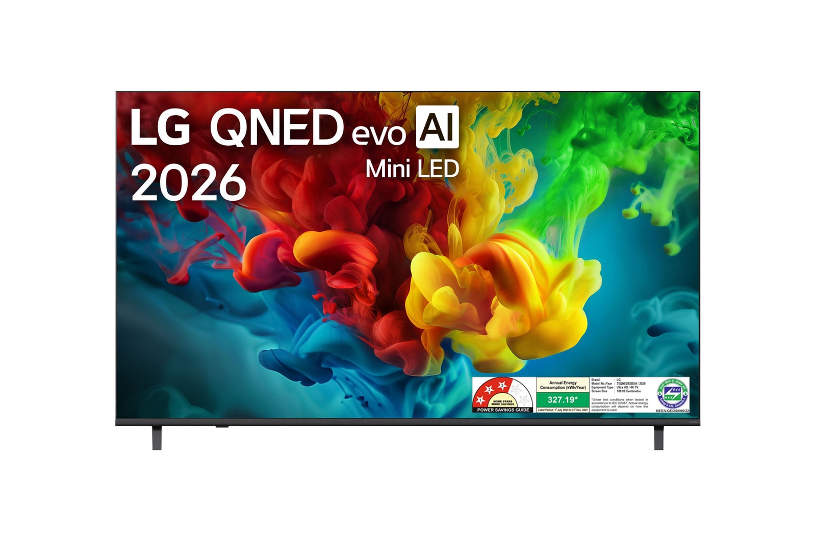 LG 75QNED82BXA 189cm (75) QNED evo AI QNED82BX Mini LED 4K Smart TV 2026 LG Mahajan Electronics Online