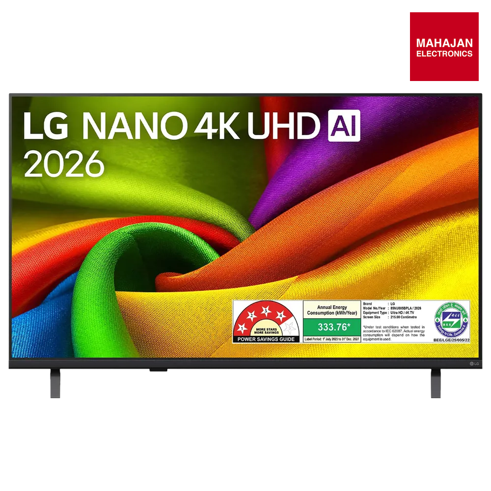LG 85NU885BPLA 215 cm (85 inch) 4K Ultra HD Smart webOS TV - Mahajan Electronics