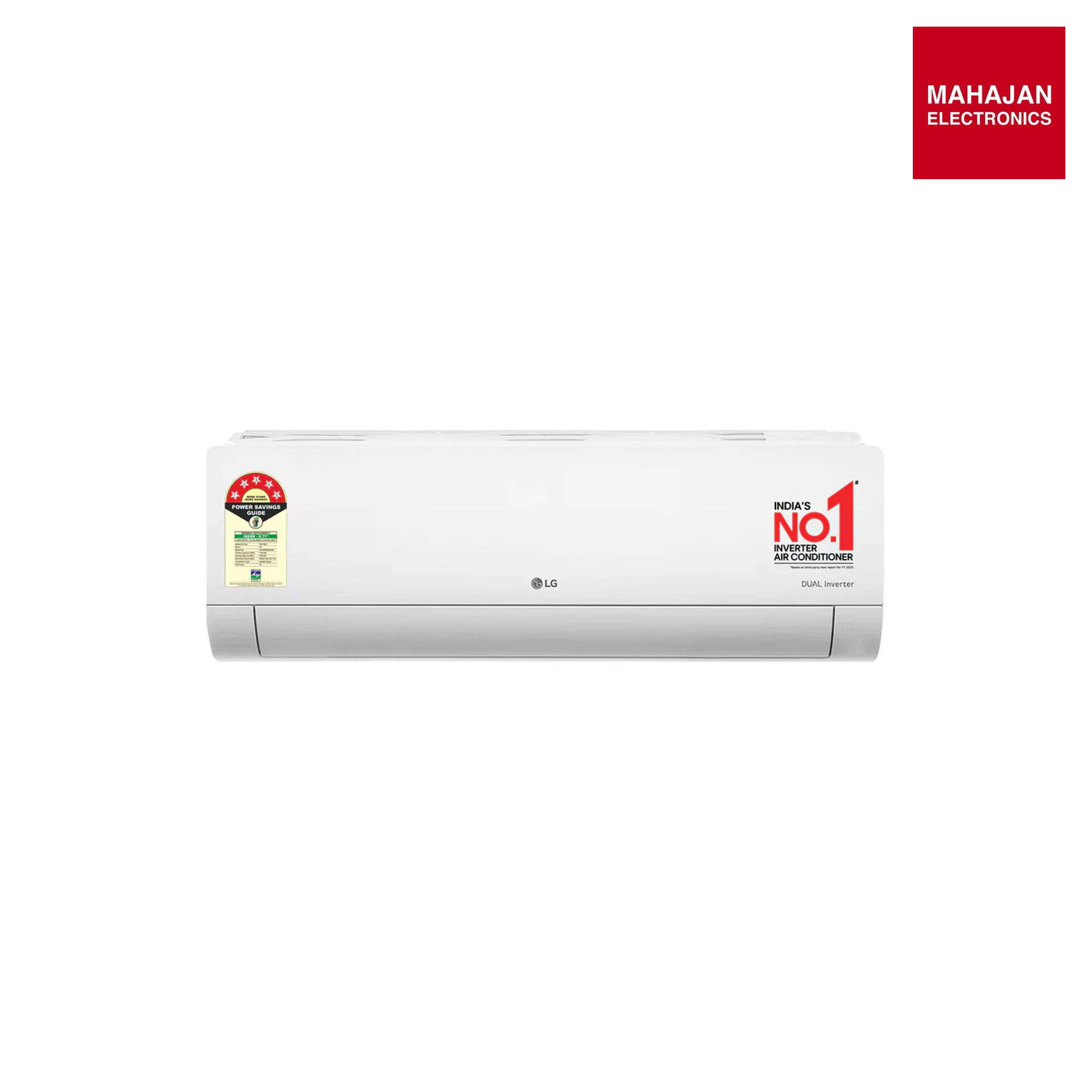 LG AS-Q20ENZE 5 Star (1.5) Split AC, AI Convertible 6-in-1, AI Dual In