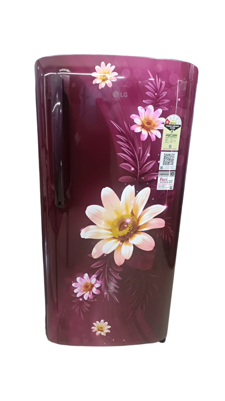 LG GL-B211HSHB, 201 Ltrs 3 Star Inverter Direct Cool Single Door Refrigerator Mahajan Electronics Online