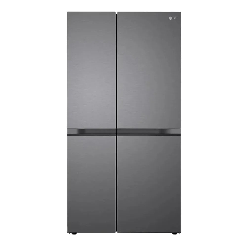 LG GL-B257JDS3 650 Litres 3 Star Side-by-Side Convertible Refrigerator with Multi-Air Flow | Smart Diagnosis | Smart Inverter Compressor ( Dazzle Steel) Mahajan Electronics Online