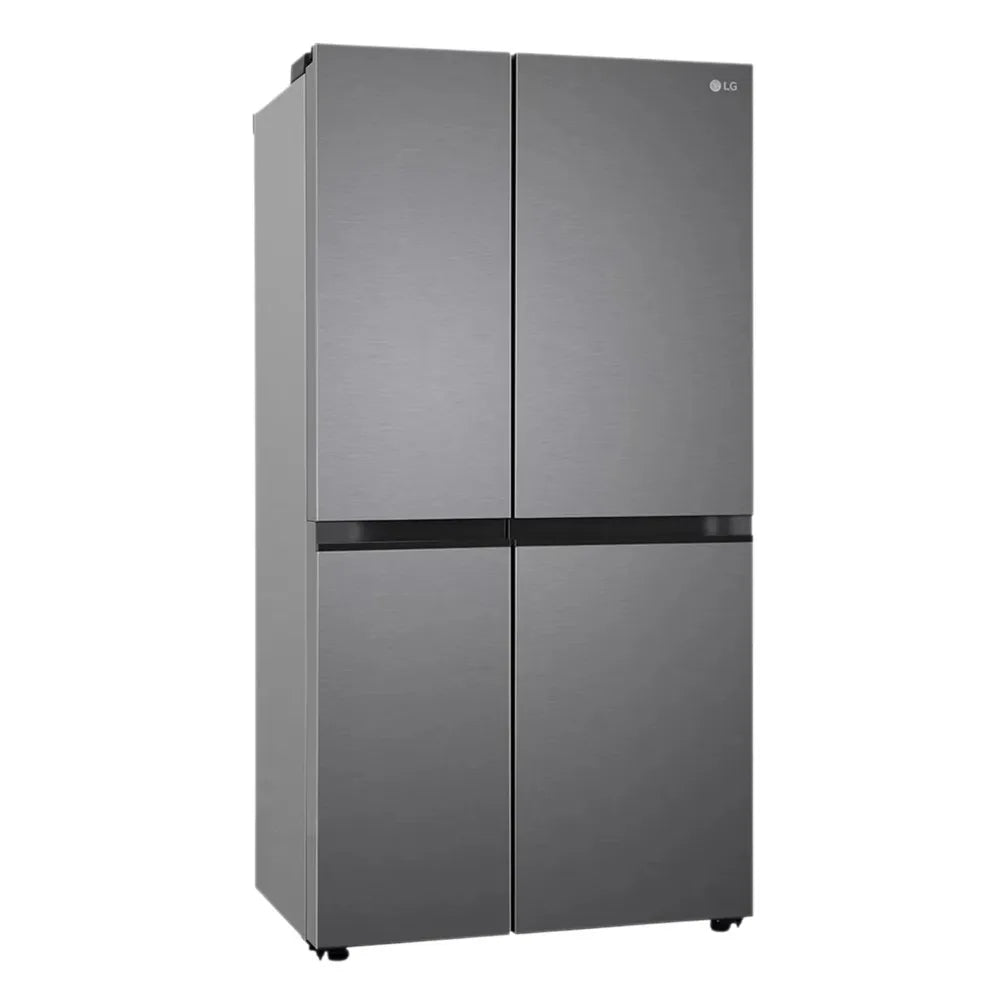 LG GL-B257JDS3 650 Litres 3 Star Side-by-Side Convertible Refrigerator with Multi-Air Flow | Smart Diagnosis | Smart Inverter Compressor ( Dazzle Steel) Mahajan Electronics Online