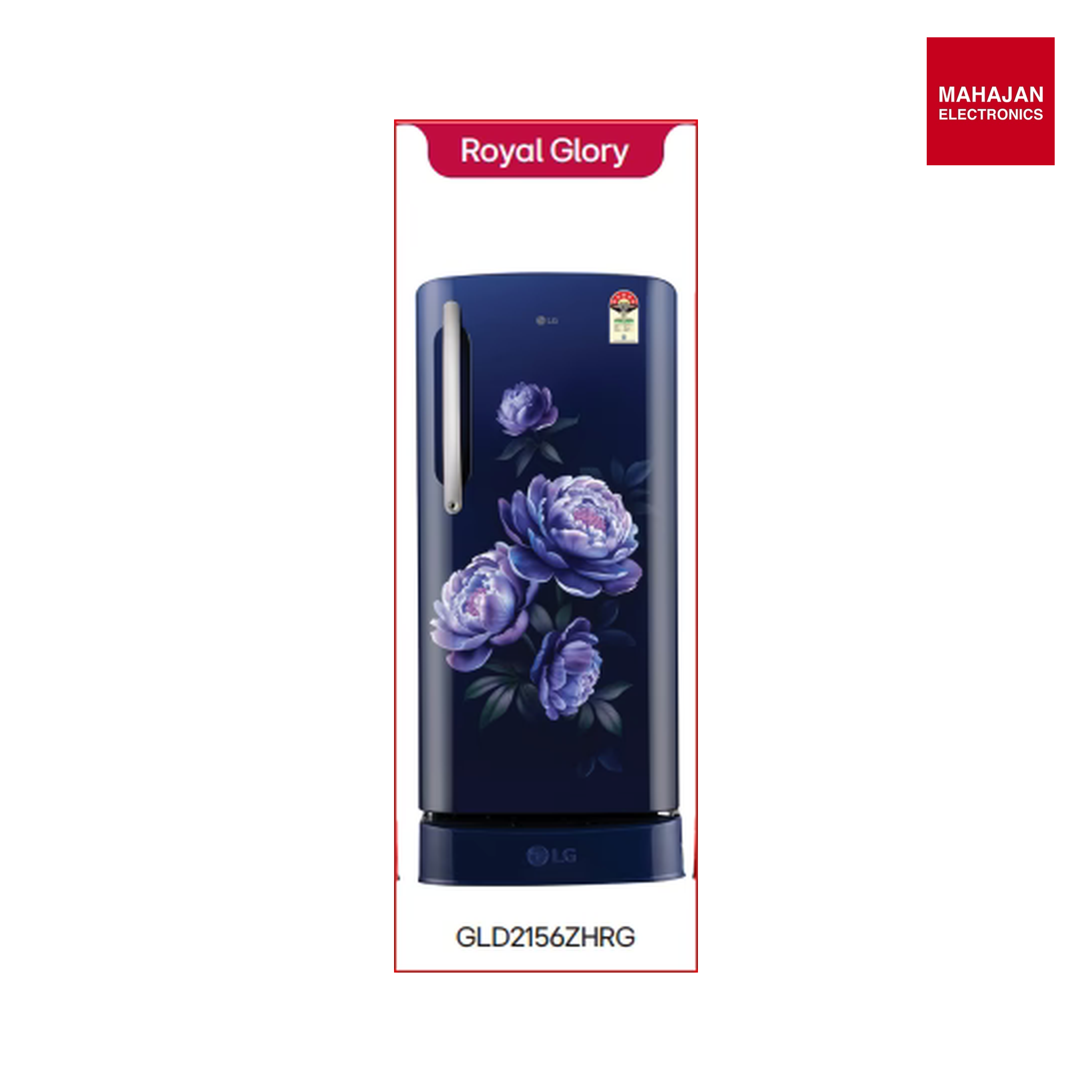 LG GLD2156ZHRG 201 L Single Door Refrigerator with Base Stand Drawer, Smart Inverter Compressor, Royal Glory , 5 Star Mahajan Electronics Online