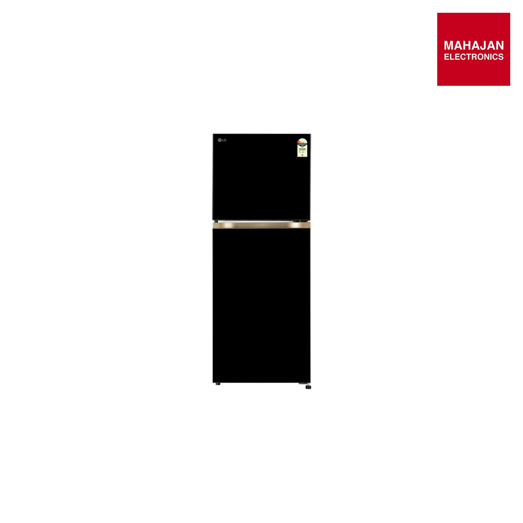 LG GLT2216WYOB 225L Double Door Refrigerator with Smart Mode, Auto Smart Connect, Smart Inverter Compressor, Multi Air Flow, Onyx Black, 1 Star Mahajan Electronics Online