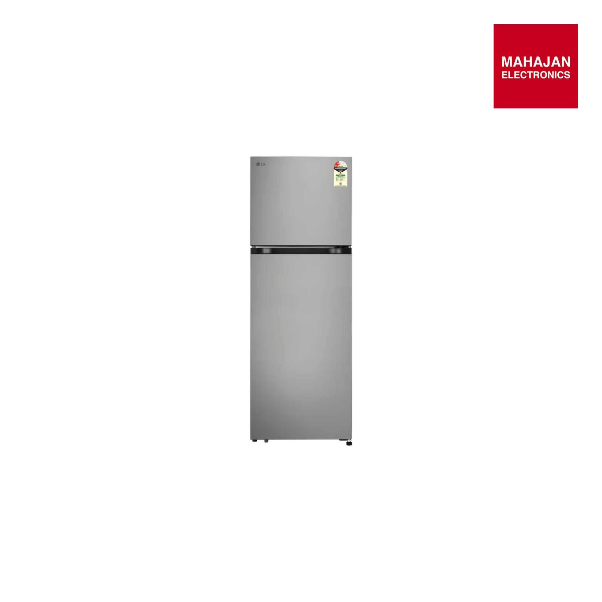 LG GLT2526WWPZ 251L Double Door Refrigerator with Smart Mode, Auto Smart Connect, Smart Inverter Compressor, Multi Air Flow, Shiny Steel, 2 Star Mahajan Electronics Online