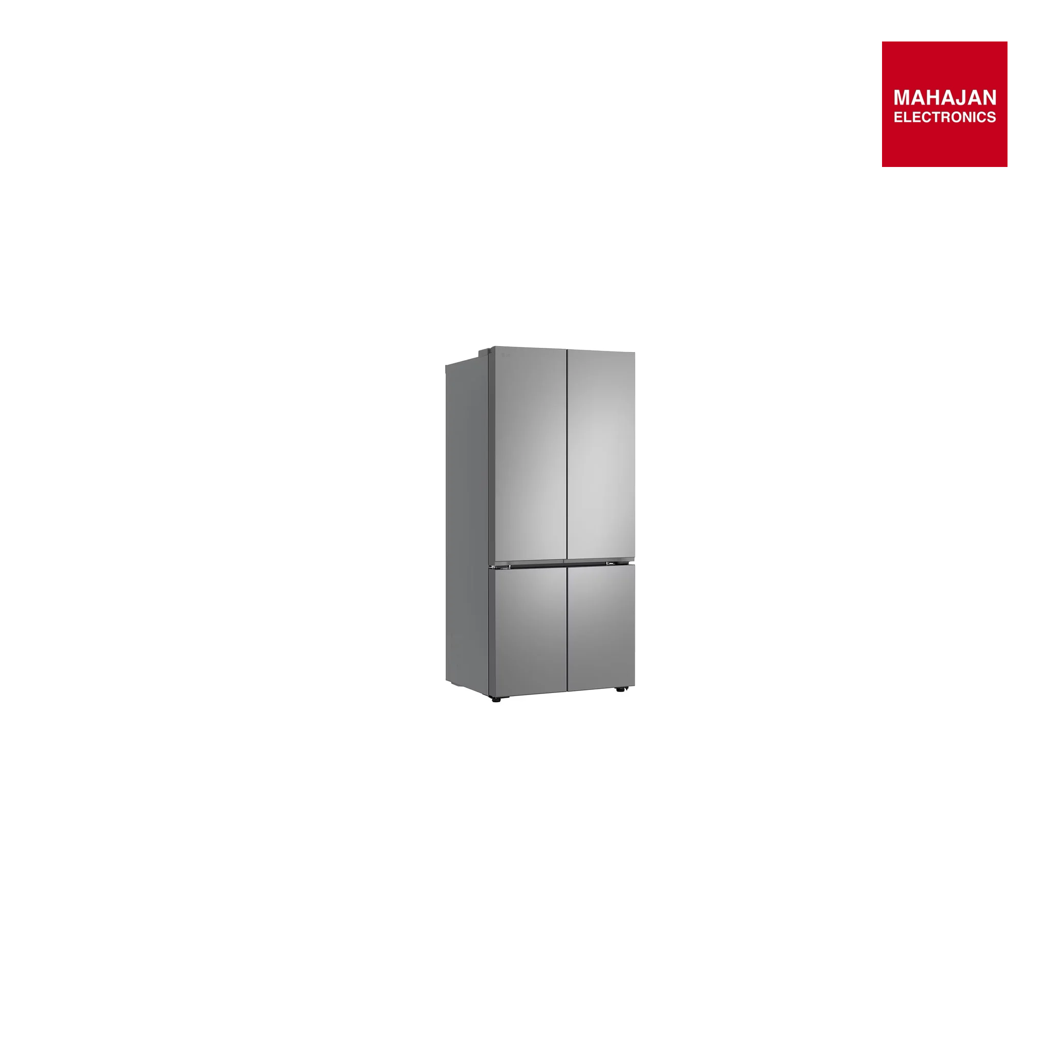 LG GV-B23FFLMB 574 L French Door Refrigerator – Steel Finish | Smart Inverter Compressor | Hygiene Fresh⁺ Mahajan Electronics