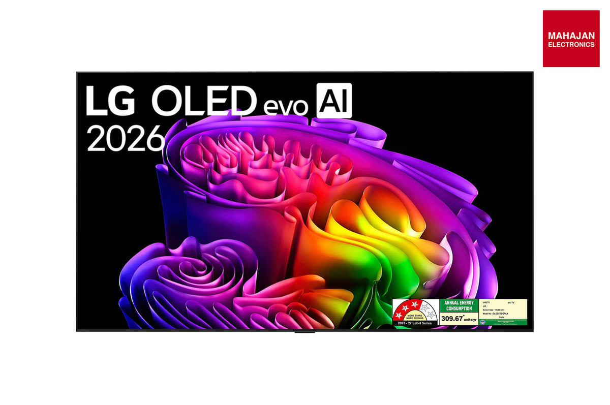 LG OLED77G6PLA 195 cm (77 inch) OLED evo AI G6 4K Smart TV - Mahajan Electronics