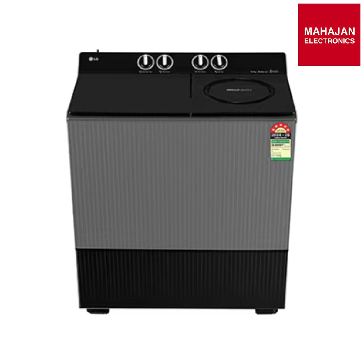 LG PX100B3SK2Z 10 KG Semi Automatic Washing Machine with Roller Jet Pulsator+, Rat Away Technology, Wind Jet โ Mahajan Electronics Online.