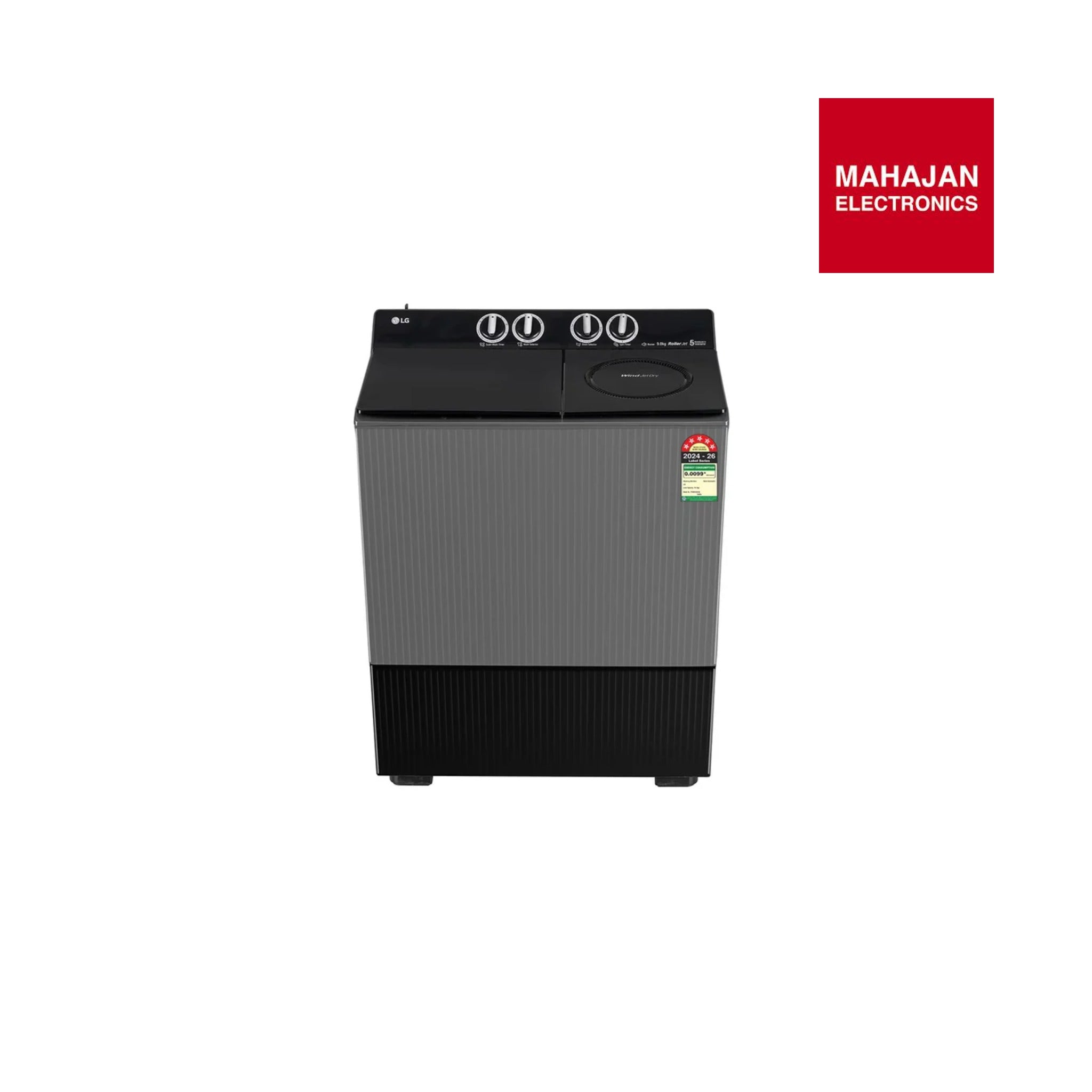 LG PX900H3SK4Z 9 KG Semi Automatic Washing Machine with Roller Jet Pul