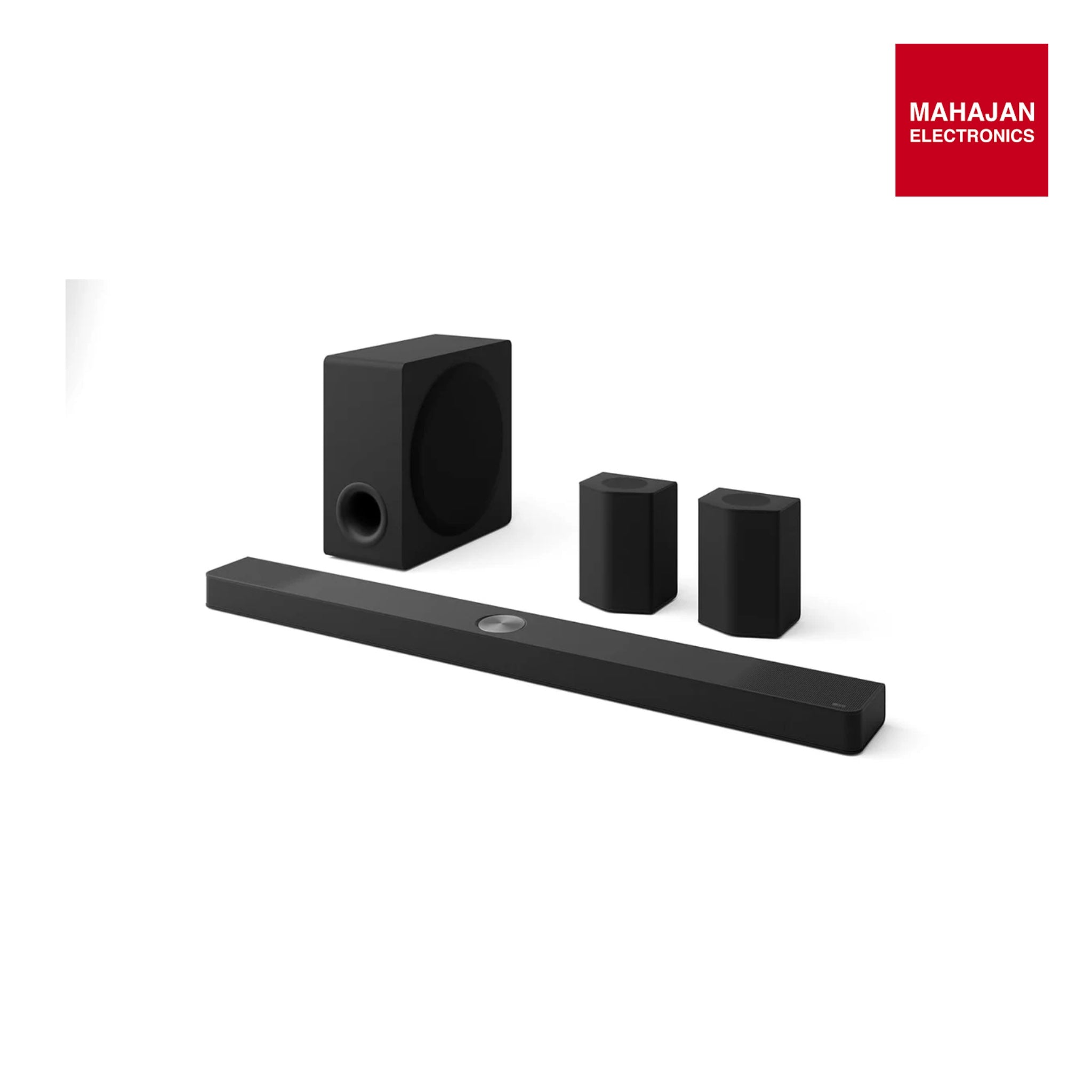 LG S95TR 810W 9.1.5 Channel Dolby Atmos, True Wireless Triple Up-Firing Speaker with Up-Firing Rear Speaker, Home Theater Soundbar with HDMI, Wi-Fi, USB & Bluetooth Connectivity (Black) LG Mahajan Electronics