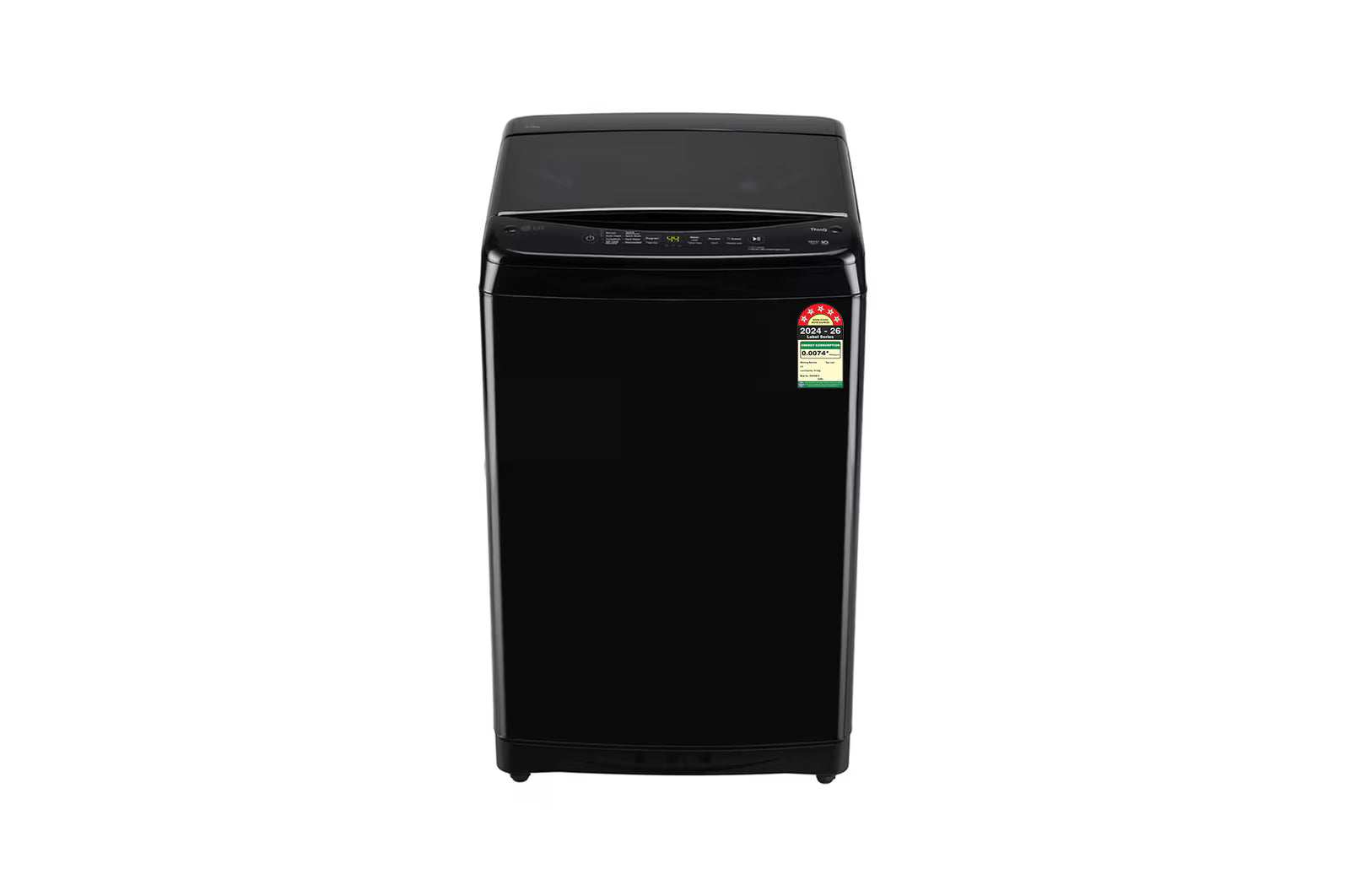 LG T12AJOB1Z | LG 12 Kg, 5 Star, Top Load Washing Machine with Smart Inverter Motor, TurboDrum, Onyx Black – Mahajan Electronics Online.