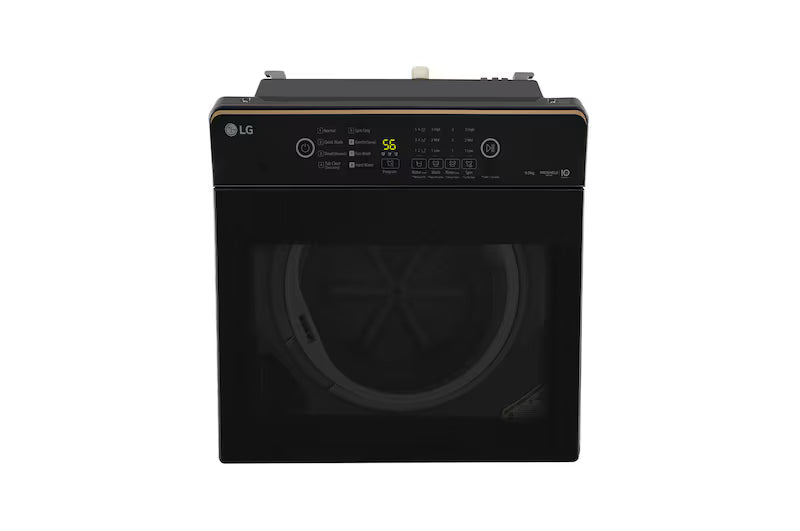 LG T90KMMB3Z 9Kg Top Load Washing Machine, Hard Water Wash, Middle Black, 5 Star-Online Mahajan Electronics