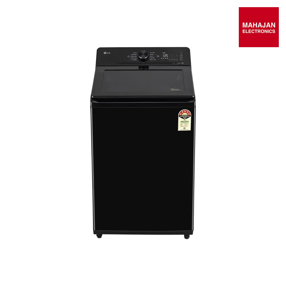 LG TX309SPO 9 kg 5 Star Inverter Fully Automatic Top Load Washing Machine (TX, In Built Heater, Onyx Black) LG