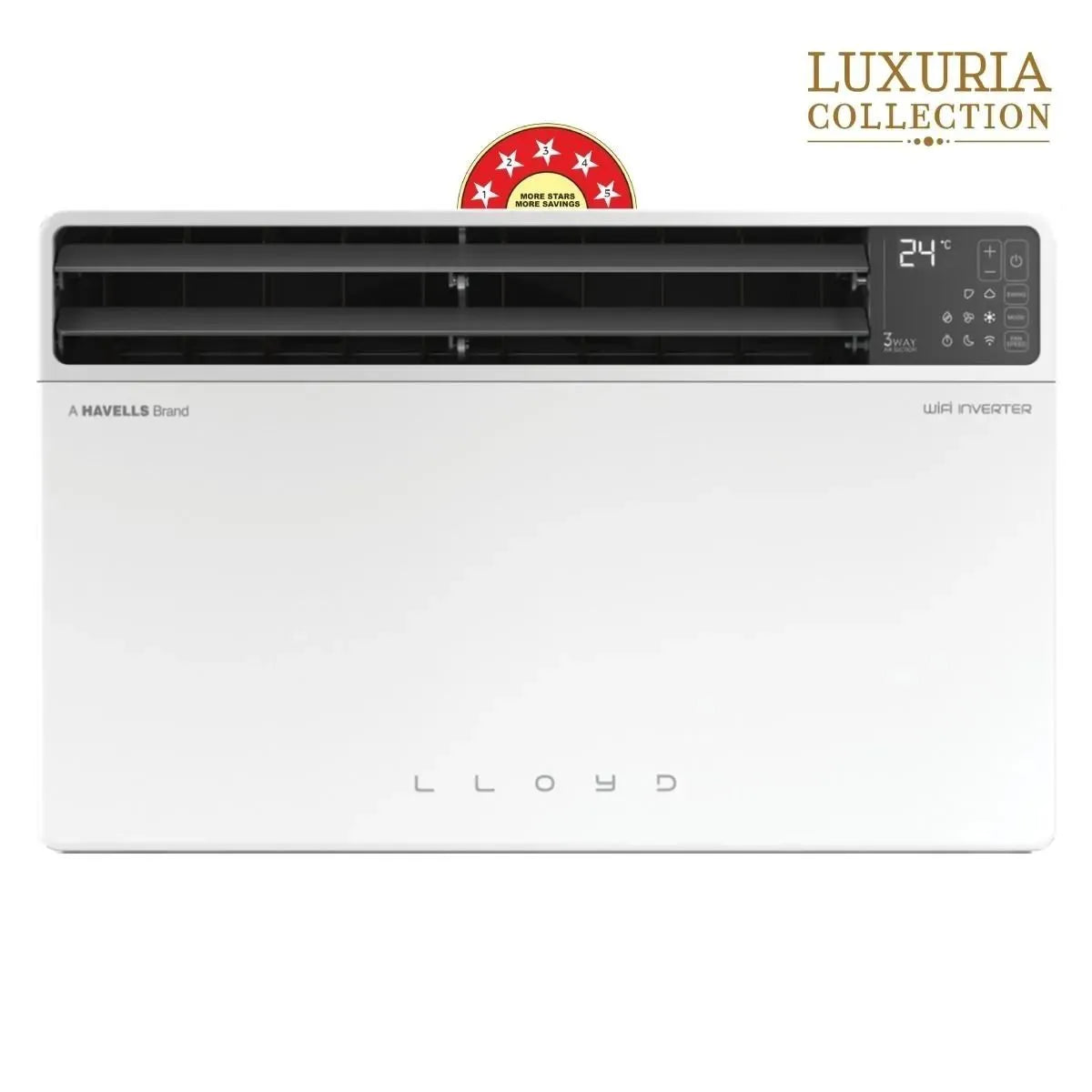 Lloyd GLW18V5AGTPR (2026 MODEL) 1.5 Ton 5 Star Inverter Window AC , Copper Lloyd