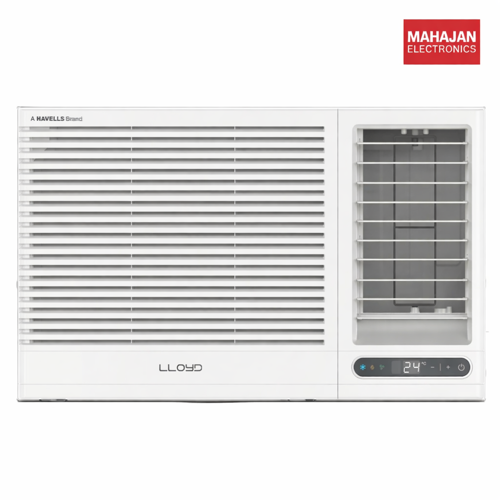 Lloyd GLW24C3YWSEA 2 Ton 3 Star Window AC | Powerful Cooling for Large Rooms | Mahajan Electronics Online