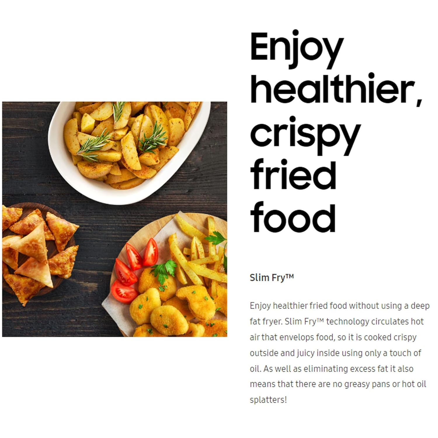 Samsung MC32B7382QC/TL 32L Convection Microwave Oven | Slim Fry, SmartThings, Indian Recipe Mode, Ceramic Inside – Clean Charcoal