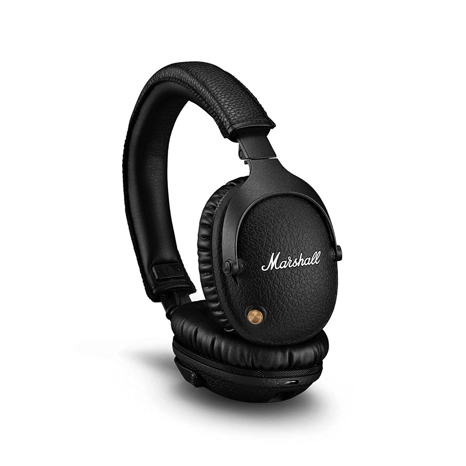 Marshall Monitor II A.N.C Diamond Jubilee Active Over-Ear Bluetooth Headphone with Mic, Black - Mahajan Electronics Online