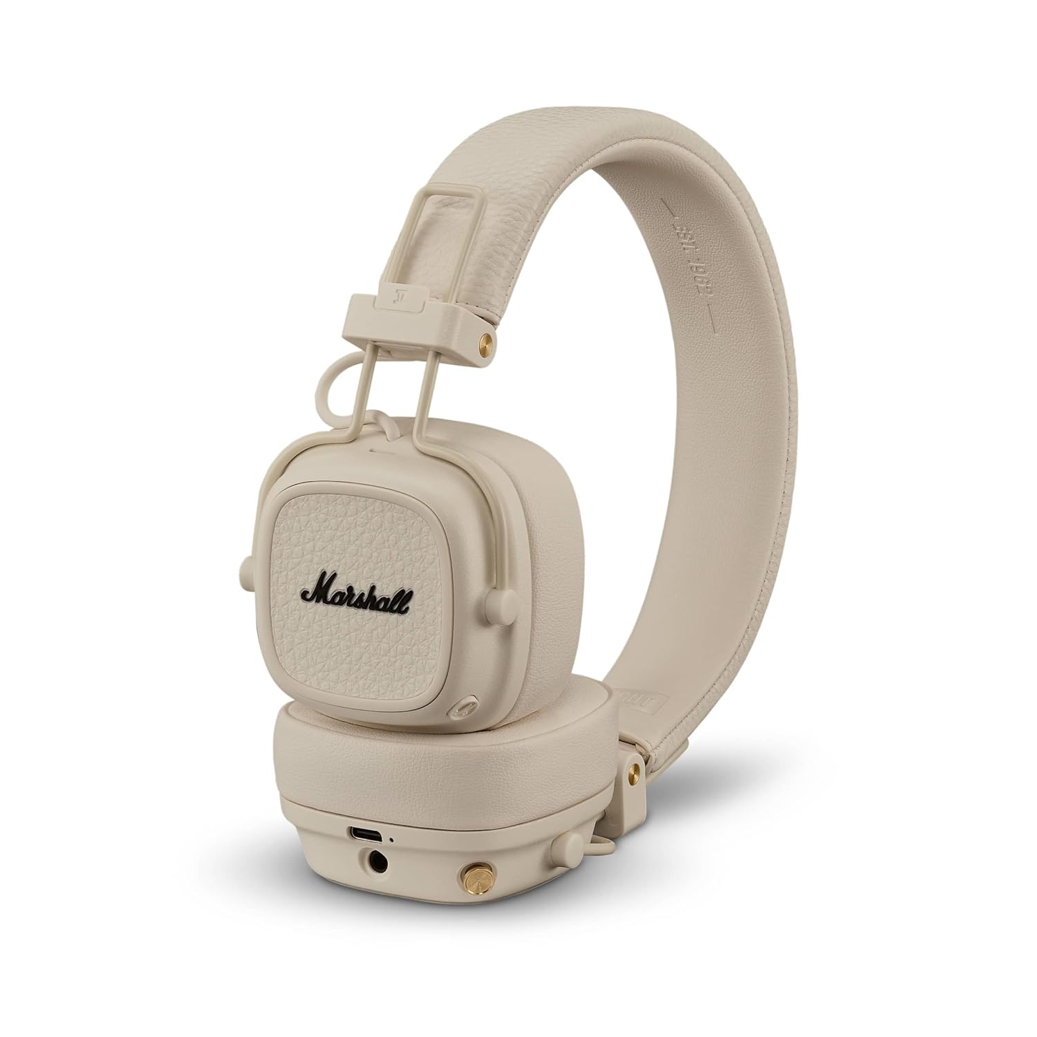 Marshall Major V Wireless On-Ear Headphones (Black) | 100+ Hours Battery, Bluetooth, Fast Charging, Custom M-Button – Buy Online at Mahajan Electronics