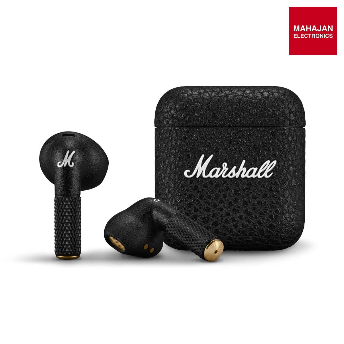 Marshall Minor IV Wireless Earbuds with 30+ Hours of Playtime, Water-Resistant, Wireless Charging- Black – Mahajan Electronics Online.