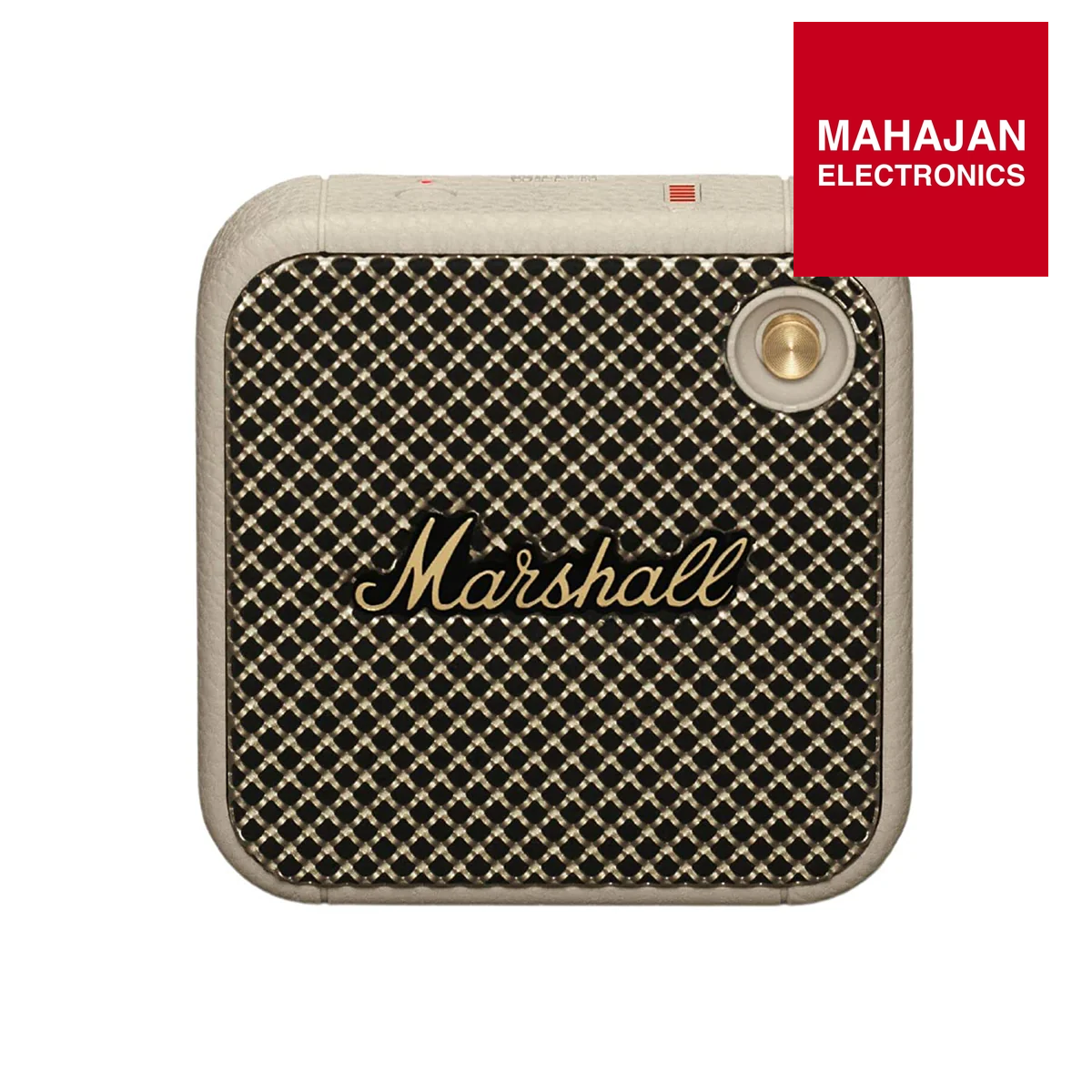 国内正規品 美品 Marshall WILLEN CREAM Marshall Willen Portable Bluetooth Speaker – Cream | 15+ Hours Playtim