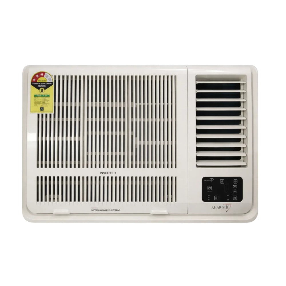 Mitsubishi Electric EWY-HA18SG-AB1 2026 Model 1.5 Ton 3 Star Inverter Window AC , Copper Condenser, R32 Refrigerant, Energy Efficient, White-Online Mahajan Electronics