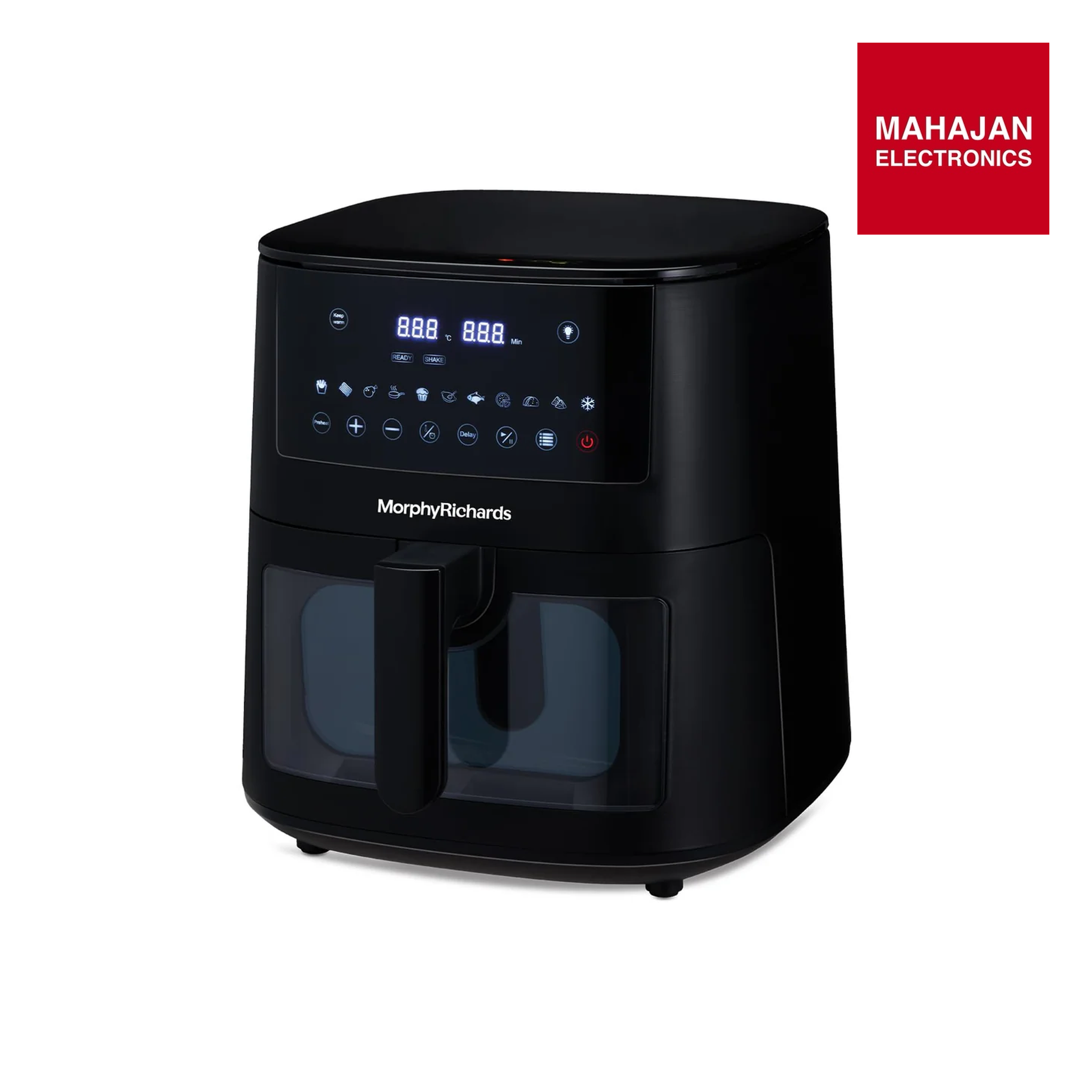 Morphy Richards Crystal Crysp transparent Air fryer for home | See through air fryer oven | 6.5L healthy air-fryer Mahajan Electronics