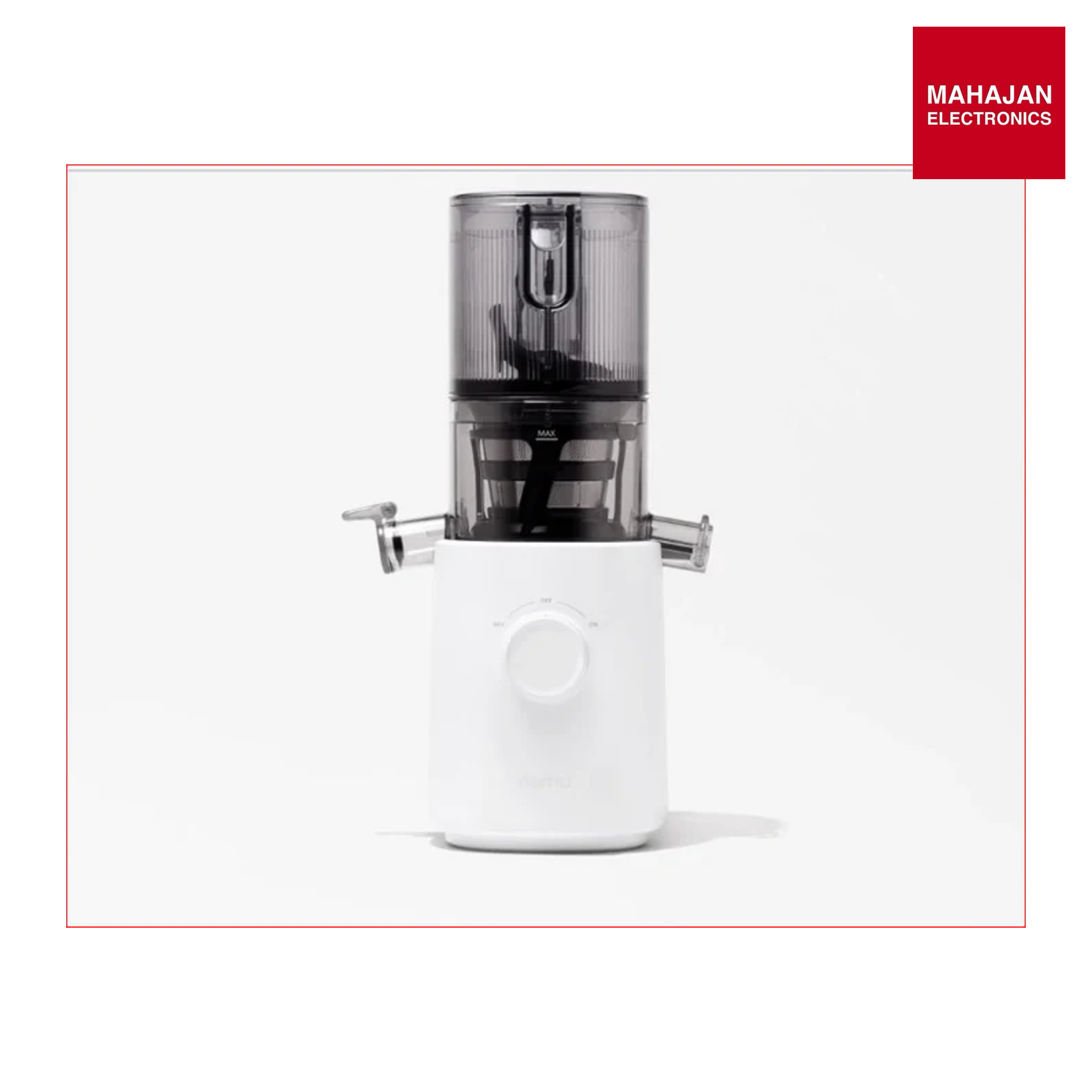 Nama J3 Compact Cold Press Juicer – Space Saving & Self Feeding for Hands-Free Operation – Lightweight, Portable Zero Waste Slow Masticating Juicer – Easy Cleanup & Assembly - White Mahajan Electronics Online