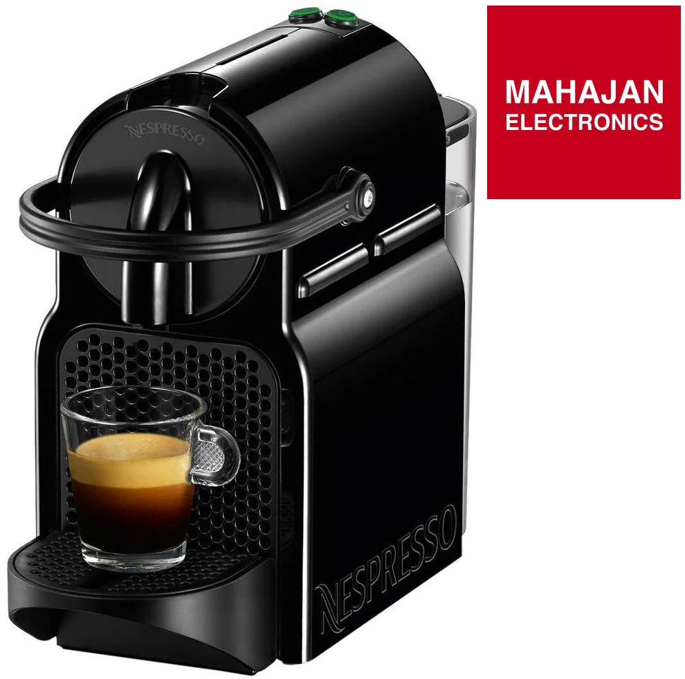 De’Longhi Nespresso Inissia EN 80.B Espresso Coffee Machine (19 Bar, Black) MAHAJAN ELECTRONICS