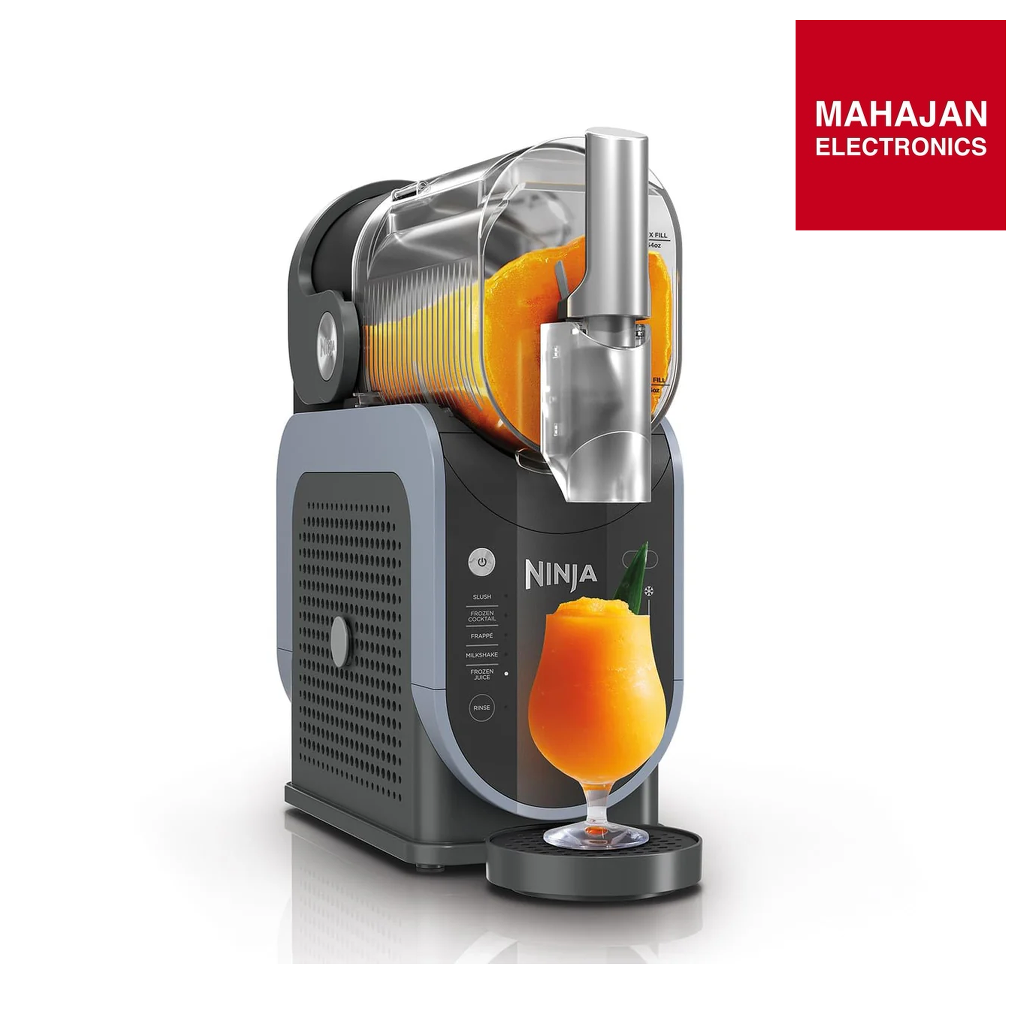 Ninja SLUSHi FS301EU Slush Ice Cocktails Frappe Milkshakes & Frozen Juice Machine - No Ice or Preparation - WhisperChill Technology - Holds 1.9L - Slushi Black Mahajan Electronics Online