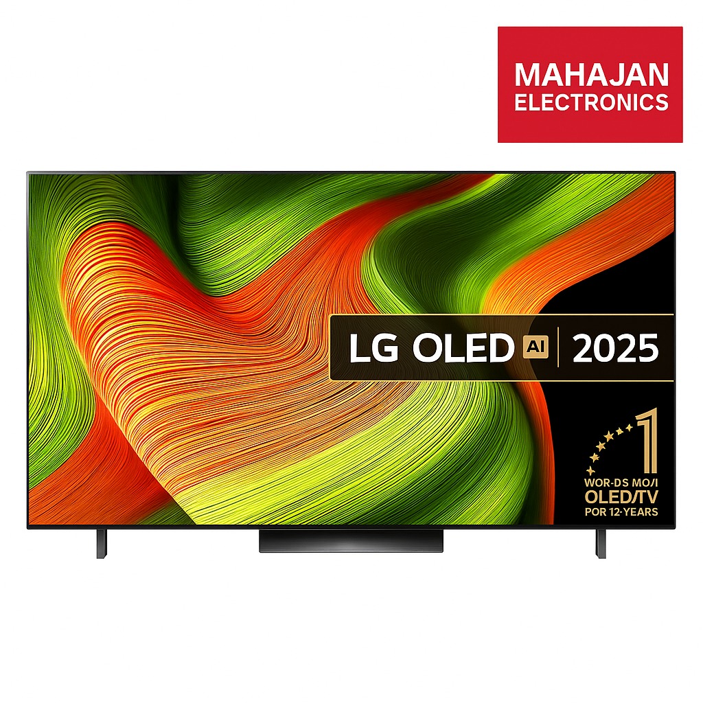 LG OLED65B56LA 65 Inch 4K OLED Smart TV (2025 Model) | α8 AI Processor, Dolby Vision & Atmos, 120Hz Refresh Rate, webOS 24, VRR, G-Sync, HDMI 2.1 |