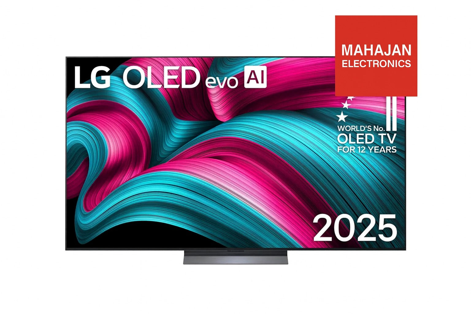 LG OLED77C56LA 77 Inch 4K OLED evo Smart TV | α9 AI Processor Gen8 | Dolby Vision & Atmos | 144Hz VRR | WebOS 25 | AI Picture Pro | 3-Year Warranty
