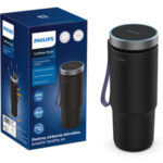 Philips GoPure GP5611 Car Air Purifier | Cup-Holder Design | UV-C LED + HESAMax Filter | Mahajan Electronics Delhi NCR