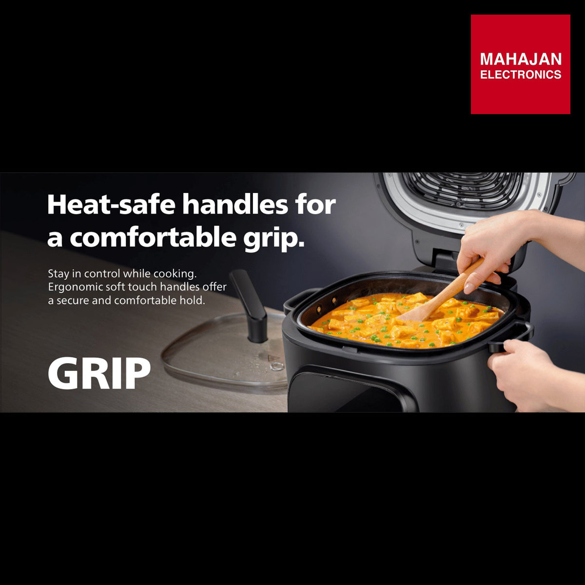 Philips OneChef NX5200/00 4.2L Air Fryer Black – Mahajan Electronics Online.