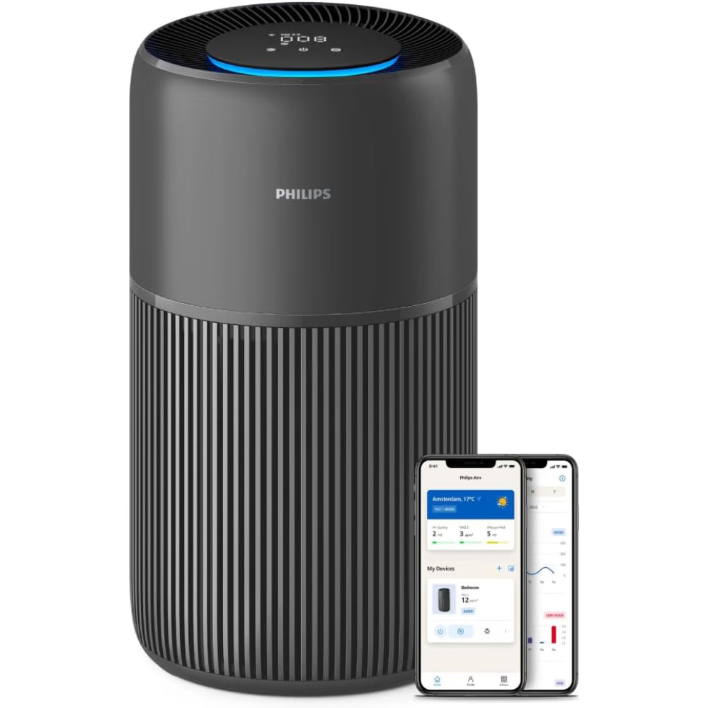 Philips AC2221/63 Smart Air Purifier for Large Rooms up to 50 m² with HEPA Filter, CADR, WiFi App Control & Silent Operation-Online Mahajan Electronics