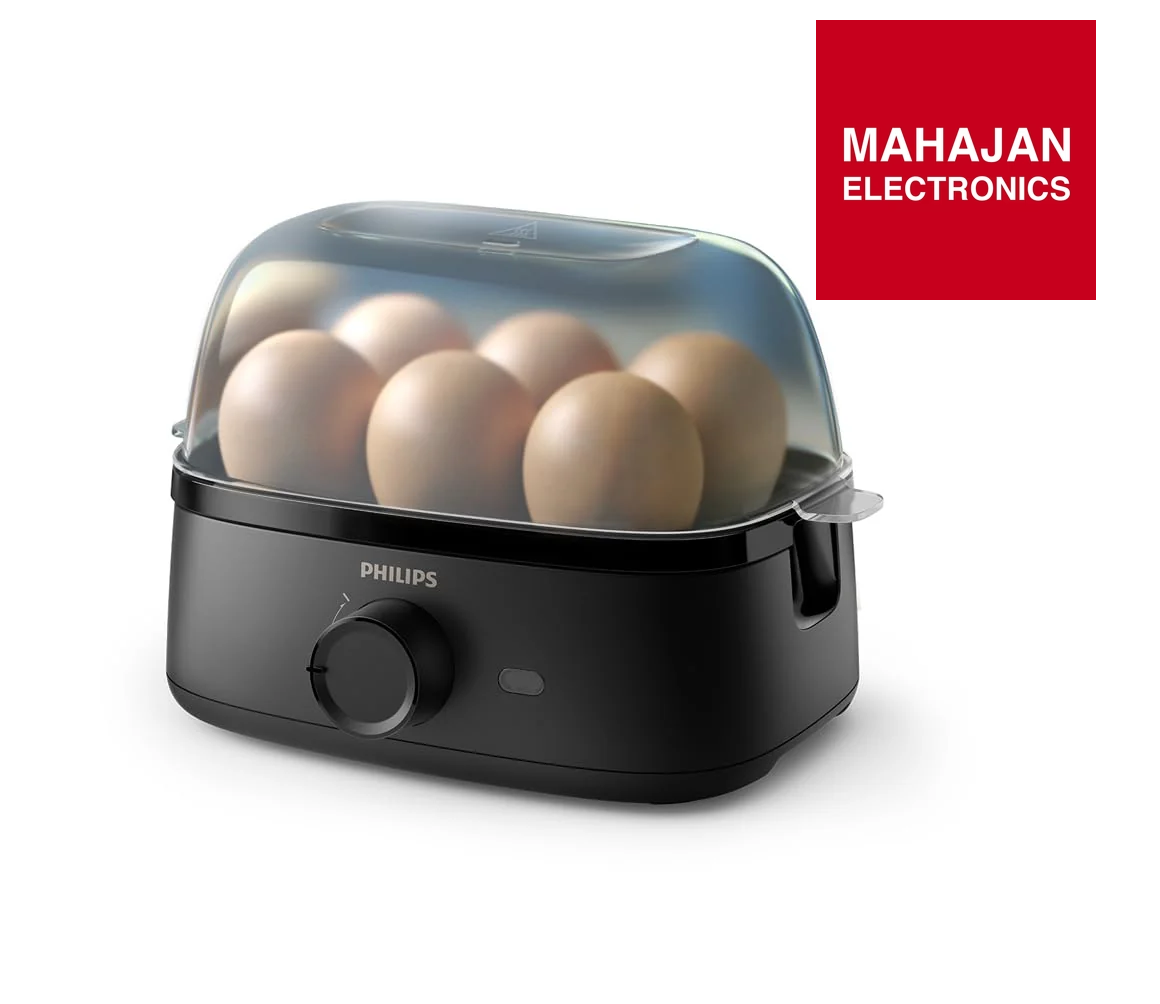 Philips HD9137/90 Egg Boiler 400W | 6-Egg & Poached Egg Maker | Best Price in Delhi NCR