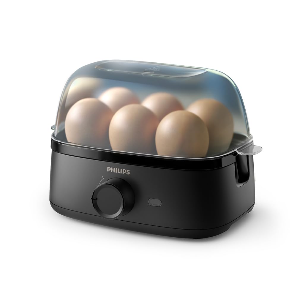 Philips HD9137/90 Egg Boiler 400W | 6-Egg & Poached Egg Maker | Best Price in Delhi NCR
