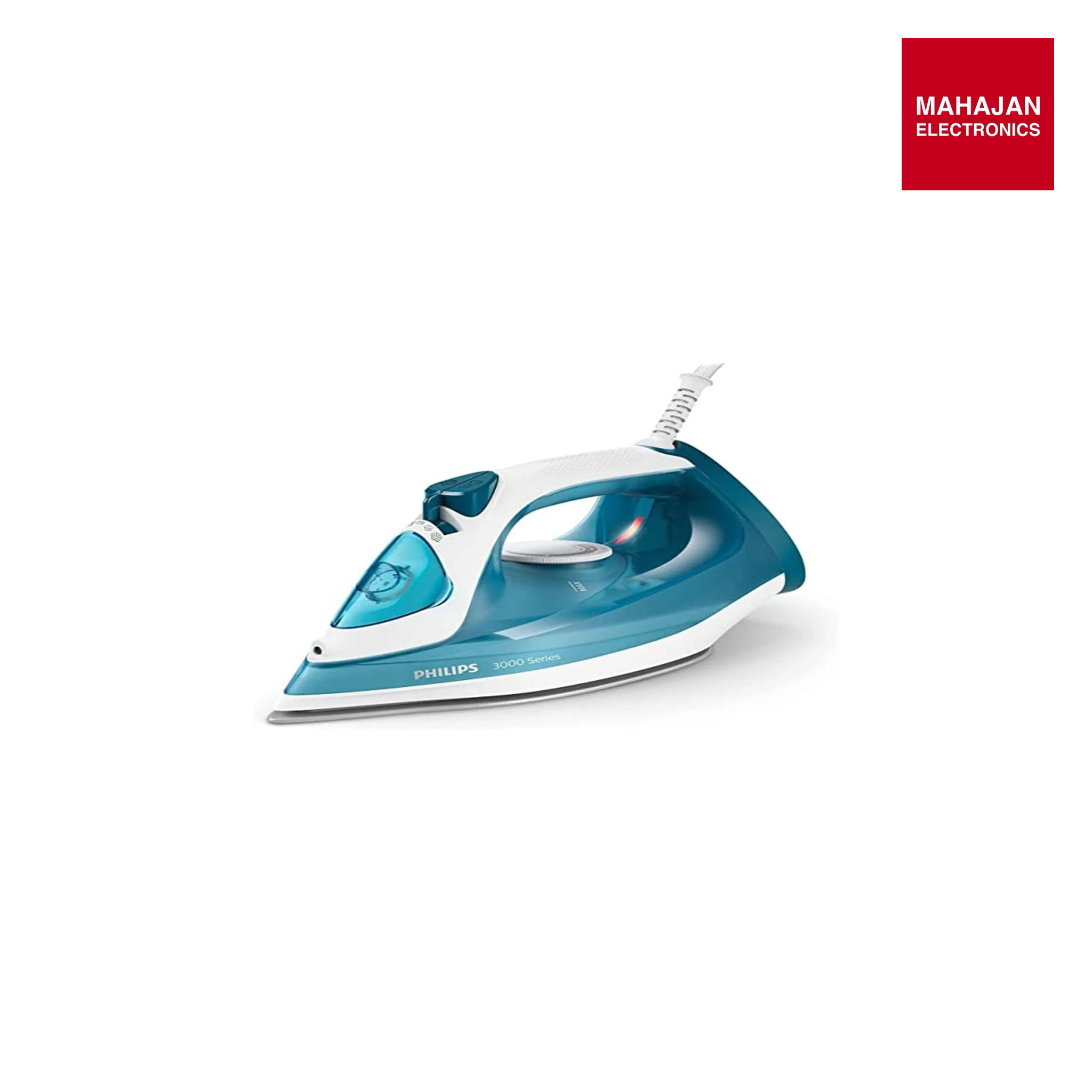 Philips 3000 series DST3011/20 iron Steam iron Ceramic soleplate 2100 W Blue Mahajan Electronics Online