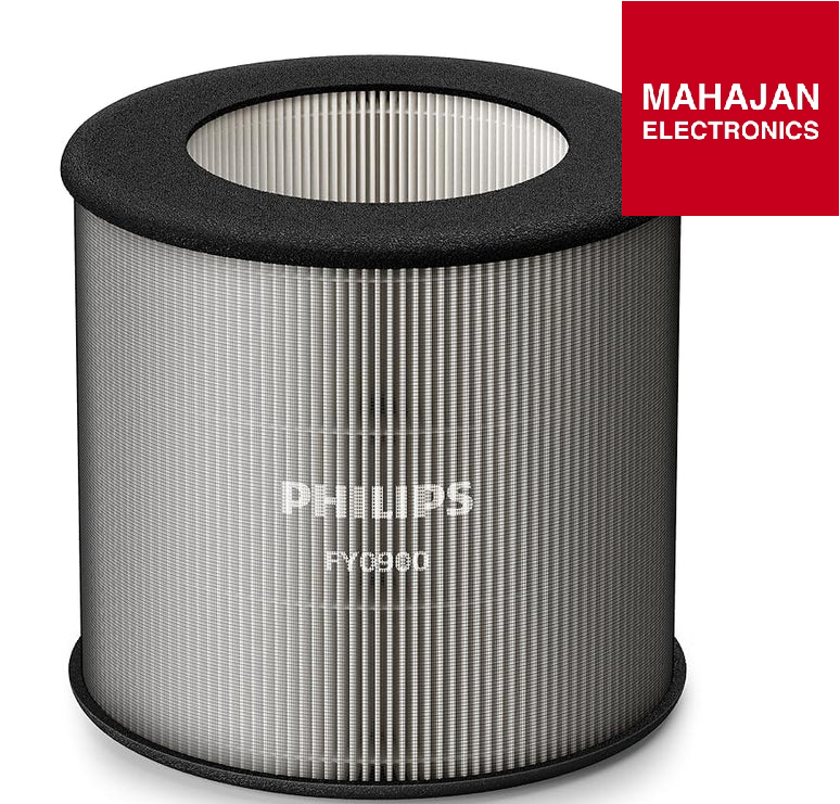 Philips air filter with Mahajan Electronics logo on a white background