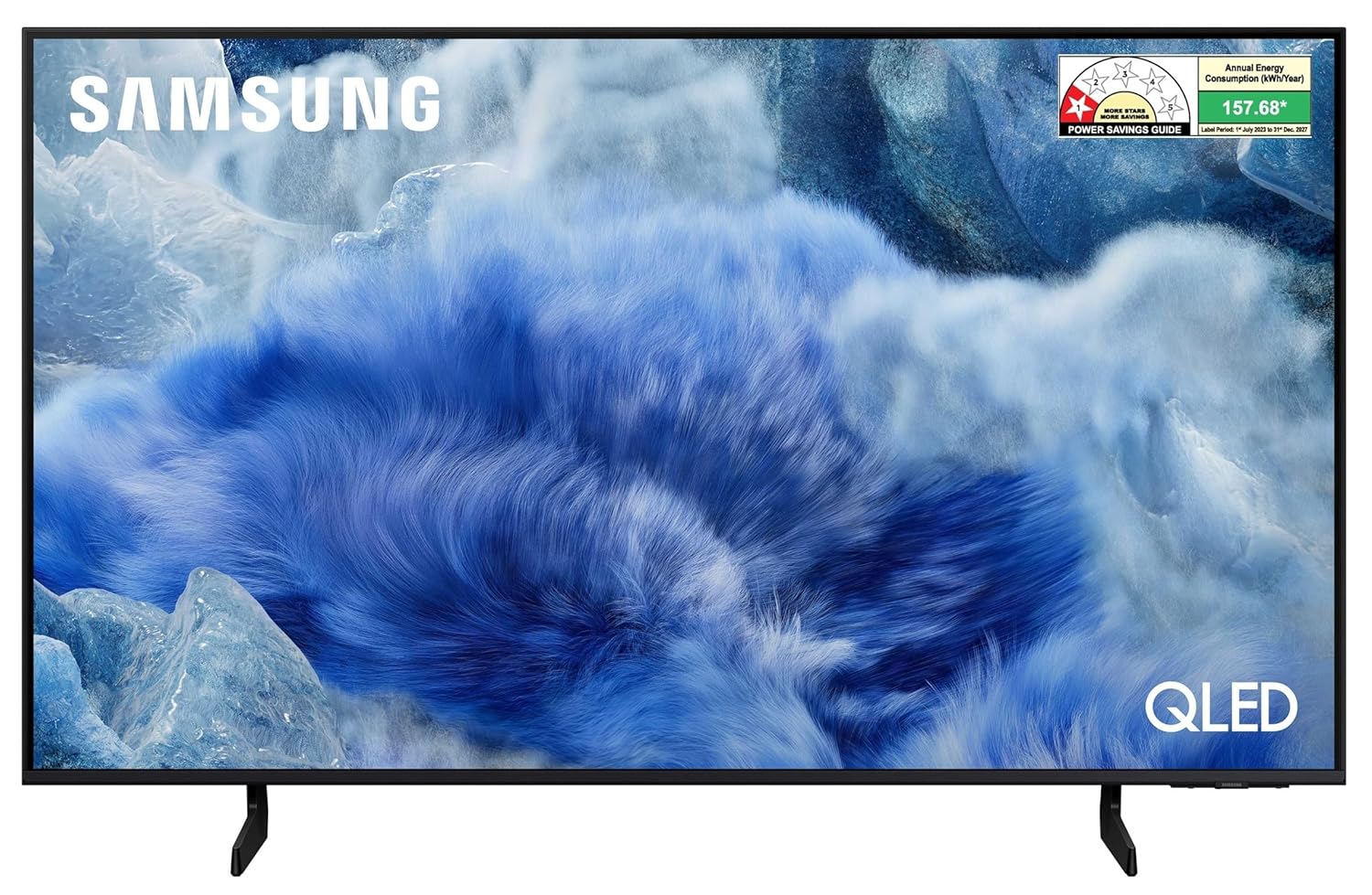 Samsung 55 Inch QLED 4K Smart TV QA55Q8FAAULXL | Q4 AI Processor | Quantum HDR+ | AirSlim Design | SolarCell Remote | 2025 Model