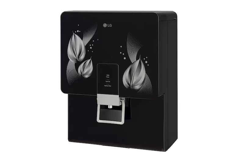 LG WW146RTLB RO + Mineral Booster Water Purifier 8L Stainless Steel Tank | Black | Mahajan Electronics Delhi NCR