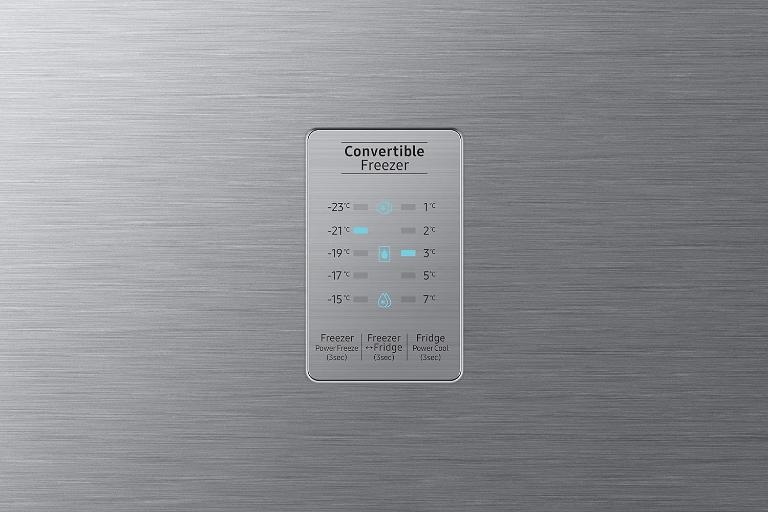 Samsung 256L 2 Star Inverter Frost-Free Convertible 3 In 1 Double Door Refrigerator (RT30C3732S8/NL,Elegant Inox 2023 Model) - Mahajan Electronics Online