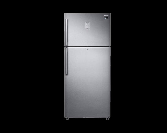 Samsung 530 L, 1 Star, Convertible 5-in-1, Digital Inverter, Frost Free Double Door Refrigerator (RT56C637SSL/TL, Silver, Real Stainless, 2023 Model) - Mahajan Electronics Online
