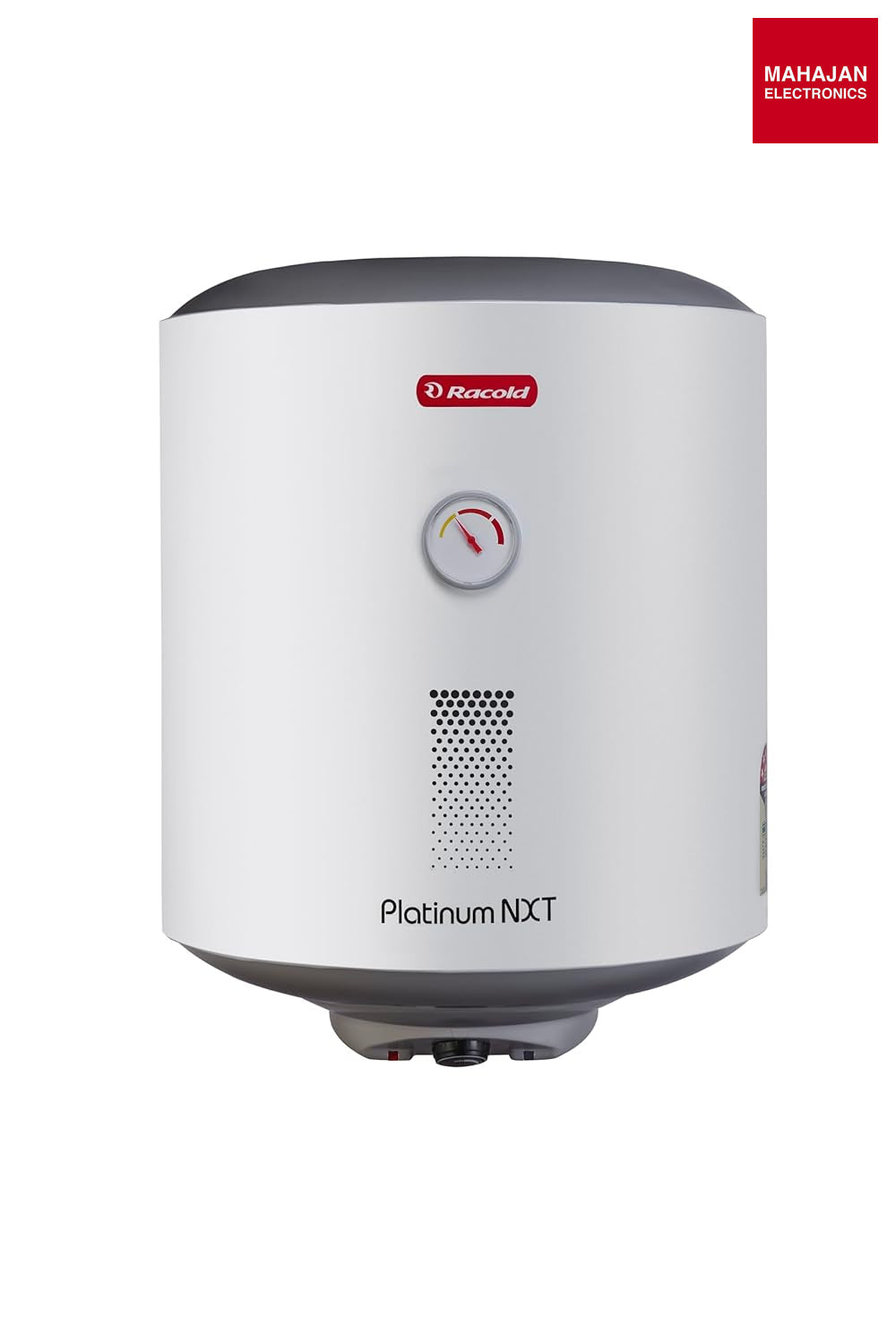Racold Platinum Nxt 50L Vertical Geyser with Free Standard Installation & Pipes Mahajan Electronics Online – Mahajan Electronics Online.