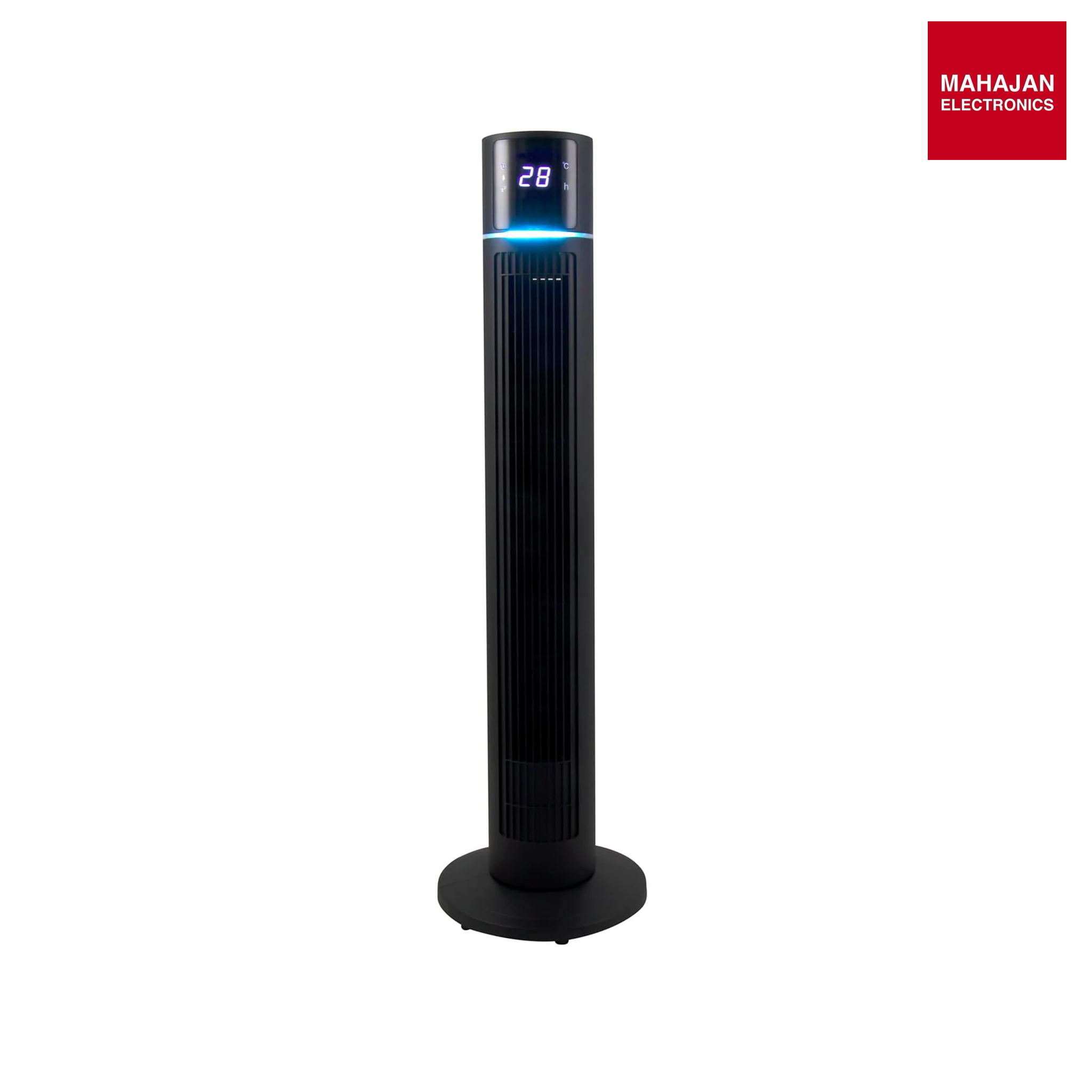 Russell Hobbs Aero Breeze 42" Tower Fan (RTF4200), 60W Powerful Cooling, 70° Wide Airflow Coverage, 4 Smart Modes (AI, Natural, Sleep, Normal), 12 Speed Settings, Remote Control, LED Display Mahajan Electronics Online